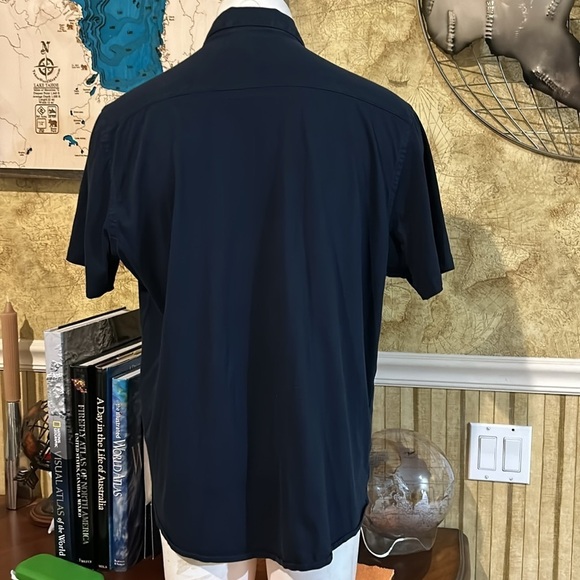A Frame Pima Cotten Stretch Button Down. XL - Picture 4 of 8